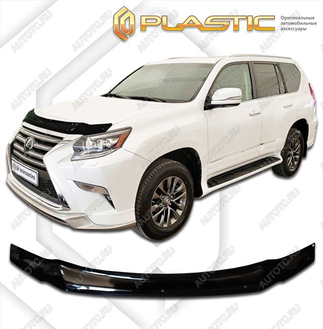 1 999 р. Дефлектор капотаClassic черныйLexusGX 4602013 – 2022URJ150  с доставкой в г. Воронеж