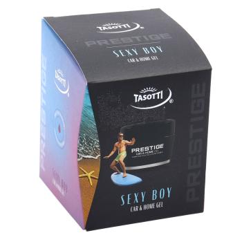 499 р. Ароматизатор на панель приборов гелевый (sexy boy) 50мл Prestige Gel TASOTTI  с доставкой в г. Воронеж. Увеличить фотографию 3