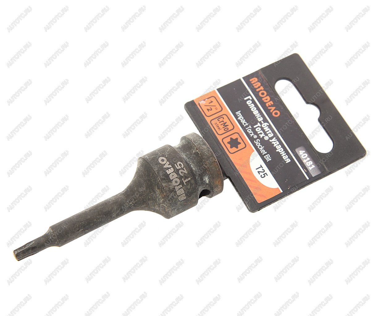 399 р. Бита-головка 12" TORX T25х78мм ударная АВТОДЕЛО  с доставкой в г. Воронеж