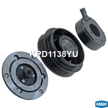 12 549 р. Шкив CHEVROLET Captiva компрессора кондиционера KRAUF  с доставкой в г. Воронеж. Увеличить фотографию 2