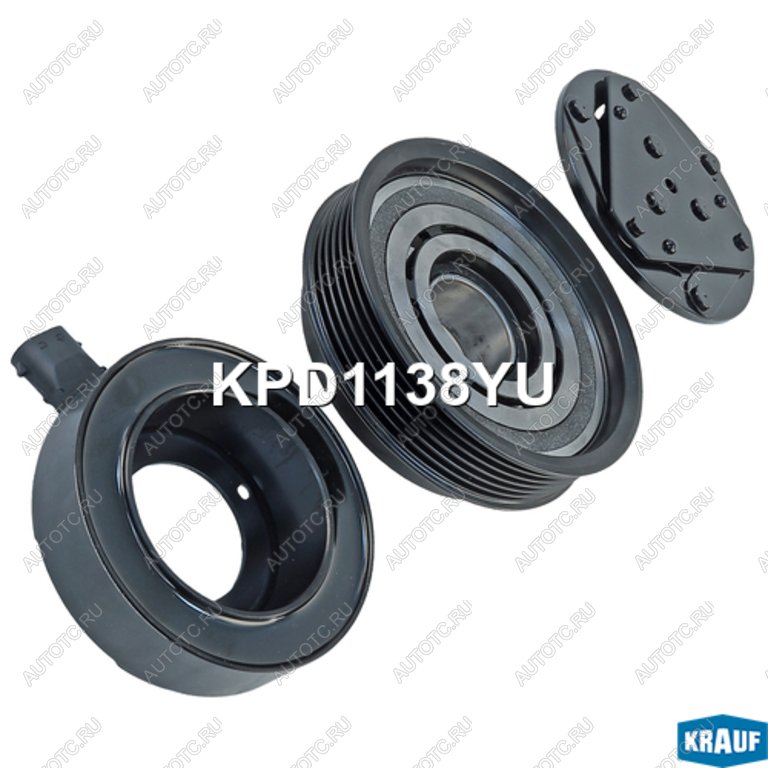 12 549 р. Шкив CHEVROLET Captiva компрессора кондиционера KRAUF  с доставкой в г. Воронеж