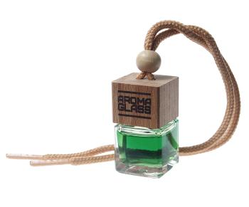 Ароматизатор подвесной жидкостный (Aqua de Melon) с деревянной крышкой Aroma Glass FOUETTE