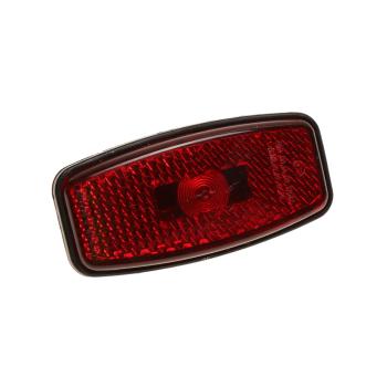 Фонарь габаритный ГАЗ,ПАЗ,КАМАЗ,МАЗ (красный 1224V,AMP) АВТОСФЕРА