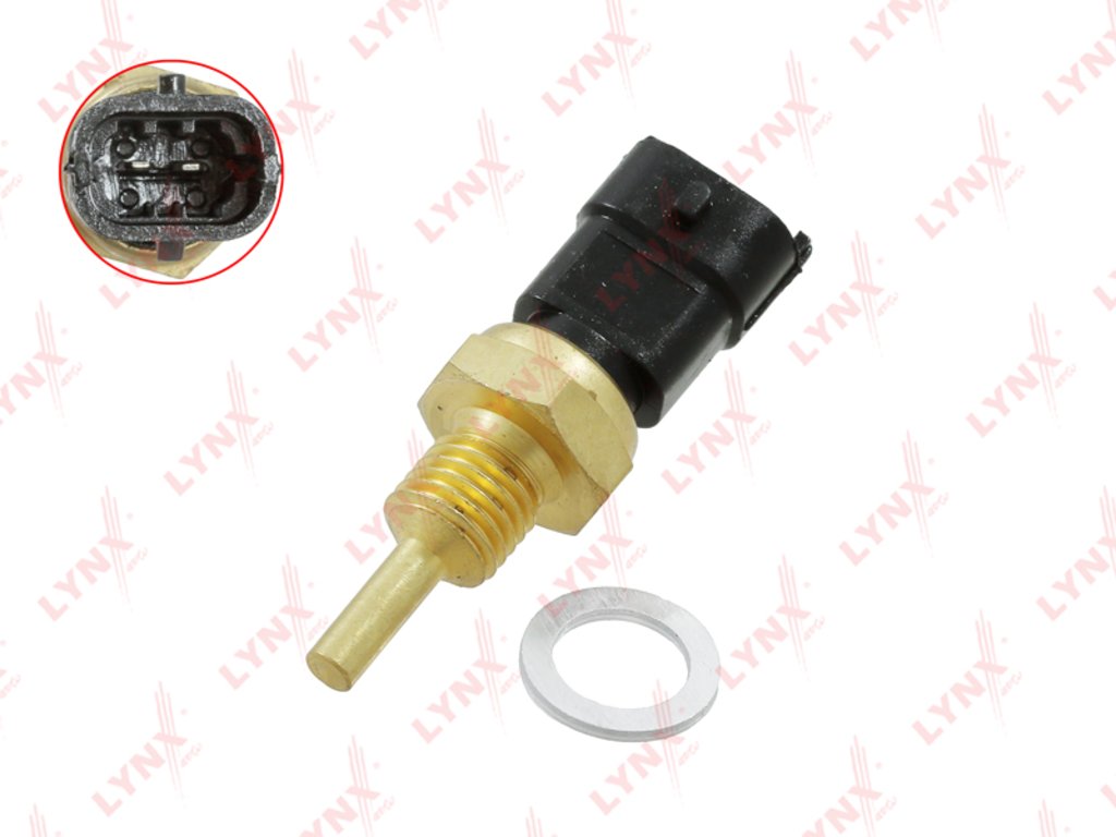 339 р. Датчик температуры OPEL PEUGEOT Boxer CITROEN Jumper FIAT Ducato (00-) охлаждающей жидкости LYNX  с доставкой в г. Воронеж