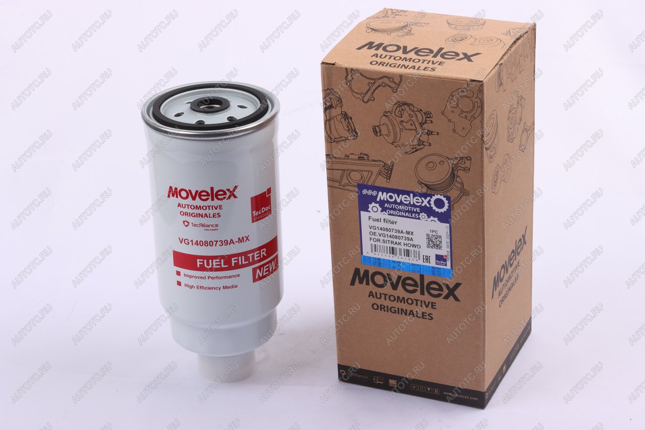 499 р. Фильтр топливный SITRAK HOWO тонкой очистки MOVELEX  с доставкой в г. Воронеж