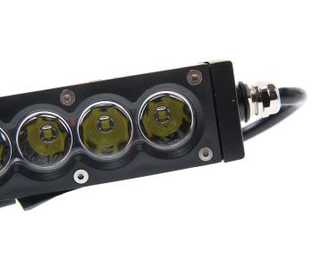 4 699 р. Балка светодиодная 1224V 30W (6 светодиодов) 180х46х74мм (дальний свет) однорядная SAMRAI  с доставкой в г. Воронеж. Увеличить фотографию 3