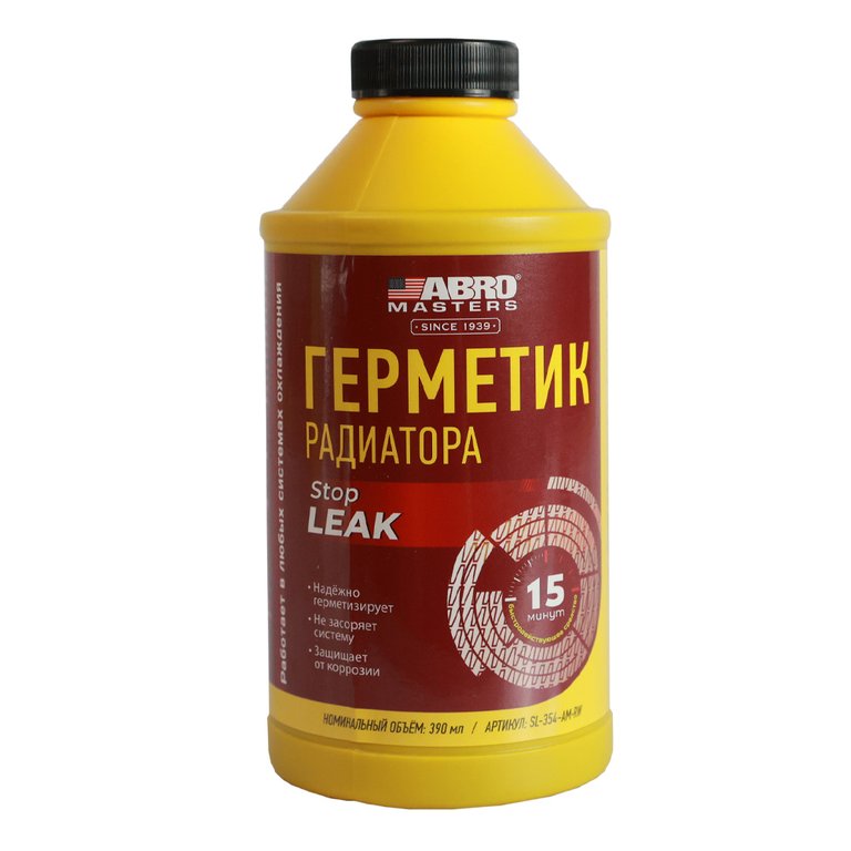 639 р. Герметик радиатора 354мл Stop Leak ABRO  с доставкой в г. Воронеж