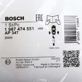 1 229 р. Датчик износа тормозных колодок BMW 1 (F20,F21),3 (F30,F31) задних BOSCH  с доставкой в г. Воронеж. Увеличить фотографию 4