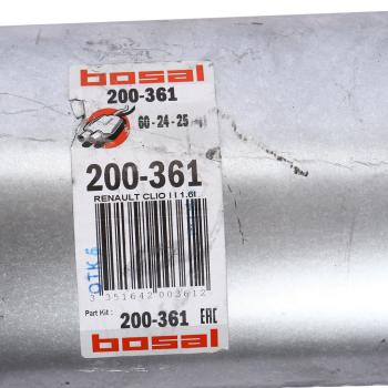 7 899 р. Глушитель RENAULT Symbol (98-08) средняя часть BOSAL  с доставкой в г. Воронеж. Увеличить фотографию 3