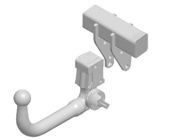 Фаркоп Oris (Bosal) 4721-D2 Стальной с порошковым покрытием, тип крюка: V (A40V, W5)  BMW X5 (G05) 2018- BMW X6 (G06) 2019- BMW X7 (G07) 2018- 