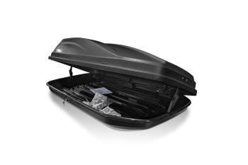 22 749 р. Автобокс PT GROUP (320л., 150х76х40, двустороннее открывание) Active S черный акрил Subaru Outback BH/BE12 универсал (1998-2004)  с доставкой в г. Воронеж. Увеличить фотографию 3