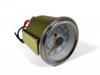5 799 р. Манометр VIAIR 2 220 PSI, 2 контура, с подсветкой, белый Viair 90081  с доставкой в г. Воронеж. Увеличить фотографию 2