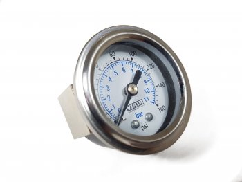 1 449 р. Манометр VIAIR 1.5 160 PSI, белый Viair 90084  с доставкой в г. Воронеж. Увеличить фотографию 2