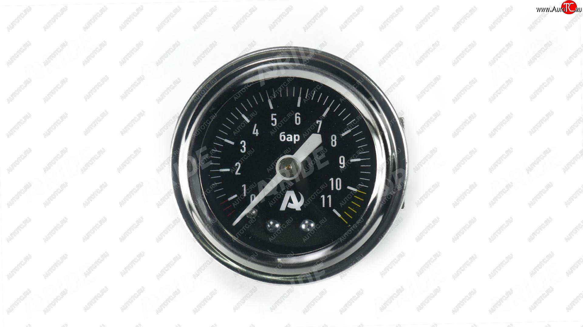 1 139 р. Манометр ARIDE 41 мм, 1х11 бар (160 PSI), 1.5, черный Арайд м 41 1 11  с доставкой в г. Воронеж