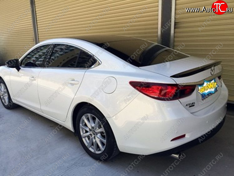 3 399 р.     Спойлер Mazda 6 GJ седан (12-н.в.) черный  mz6gj-spn02  с доставкой в г. Воронеж