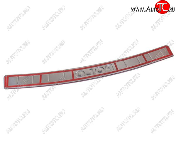 1 659 р.     Накладка бампера VW POLO (загиб)  vwpl5-nbl00  с доставкой в г. Воронеж