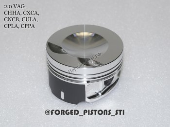 18 199 р. Поршни СТИ VolksWagen 2,0 CJKA палец 2351мм кольца 1,21,52,0  153891743  с доставкой в г. Воронеж. Увеличить фотографию 1