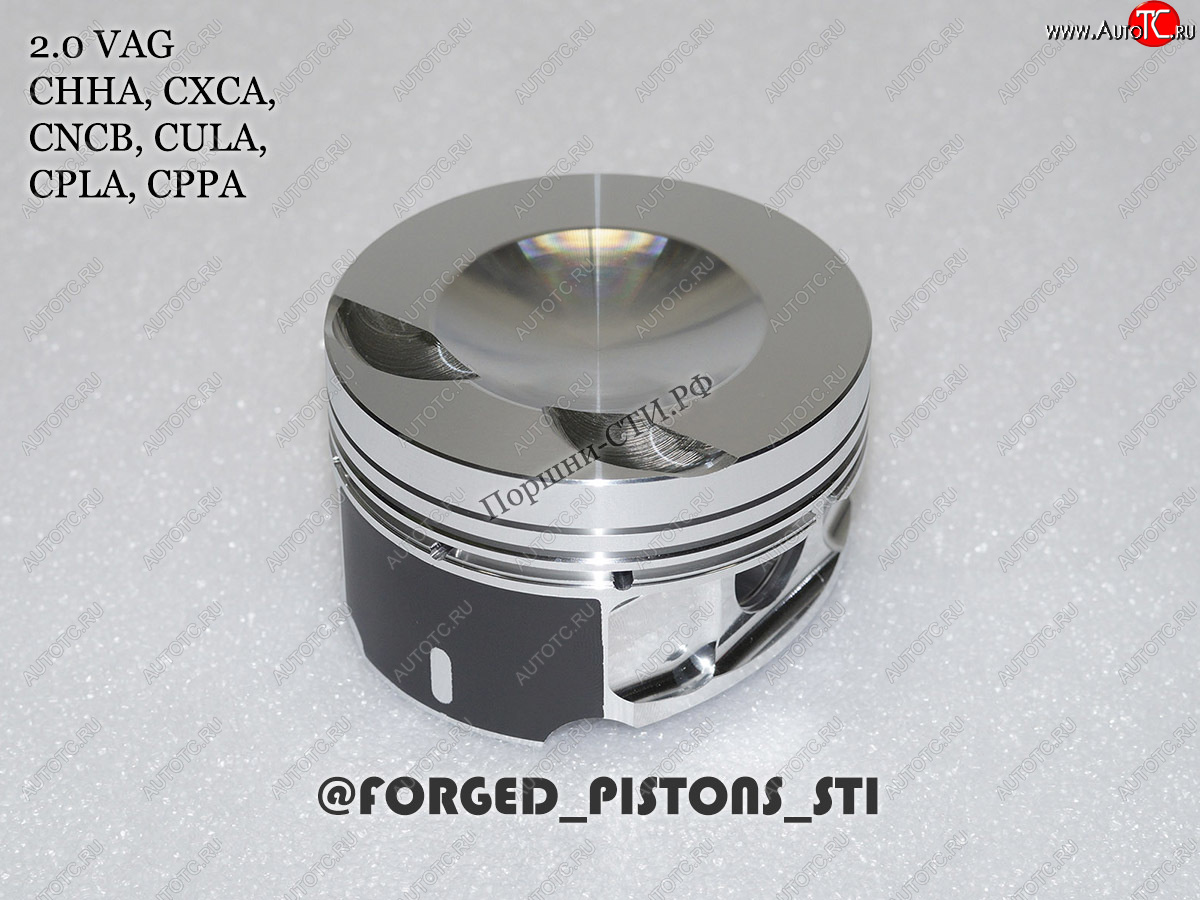 18 199 р. Поршни СТИ VolksWagen 2,0 CJKA палец 2351мм кольца 1,21,52,0  153891743  с доставкой в г. Воронеж