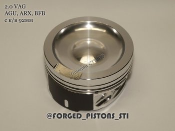 17 999 р. Поршни СТИ VolksWagen 2,0 AGU (CR=8,5) под кольца 1,21,52,0  156178986  с доставкой в г. Воронеж. Увеличить фотографию 1