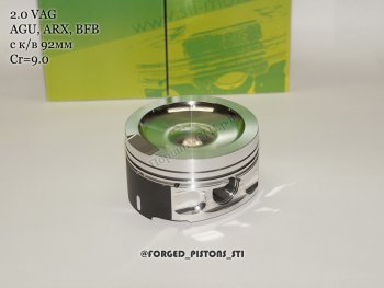 17 999 р. Поршни СТИ VolksWagen 2,0 AGU (CR=9,0) кольца 1,21,52,0  156178987  с доставкой в г. Воронеж. Увеличить фотографию 1