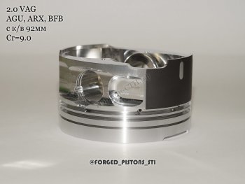 17 999 р. Поршни СТИ VolksWagen 2,0 AGU (CR=9,0) кольца 1,21,52,0  156178987  с доставкой в г. Воронеж. Увеличить фотографию 4