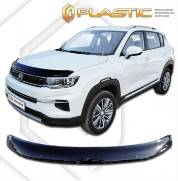 Дефлектор капота CA-Plastic Changan CS35 Plus дорестайлинг (2018-2022)