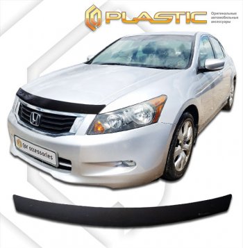 Дефлектор капота (UsA) CA-Plastic Honda Accord 8 CU седан дорестайлинг (2008-2011)