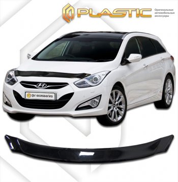 Дефлектор капота CA-Plastic Hyundai I30  2 GD (2011-2017) дорестайлинг универсал, рестайлинг универсал