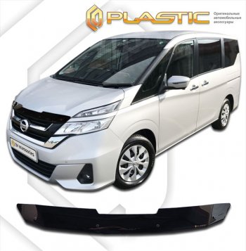 Дефлектор капота CA-Plastic Nissan Serena  C27 (2016-2019) минивэн дорестайлинг