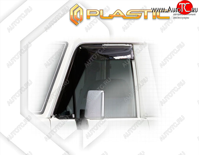 1 999 р. Ветровики дверей Classic полупрозрачный CA Plastic на Toyota Land Cruiser  2010  с доставкой в г. Воронеж