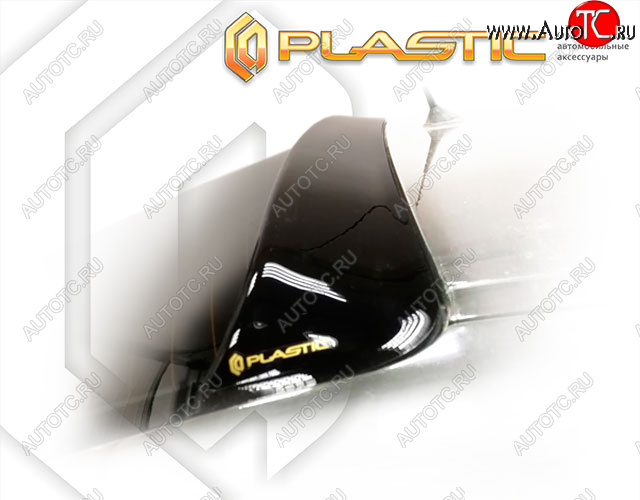 1 759 р. Козырек заднего стекла CA-Plastiс  Renault Megane  седан (2006-2009)  рестайлинг (Classic полупрозрачный)  с доставкой в г. Воронеж