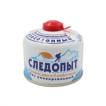 399 р. Баллон газовый резьбовой СЛЕДОПЫТ 230 гр., всесезонный СЛЕДОПЫТ pf-fg-230  с доставкой в г. Воронеж. Увеличить фотографию 1