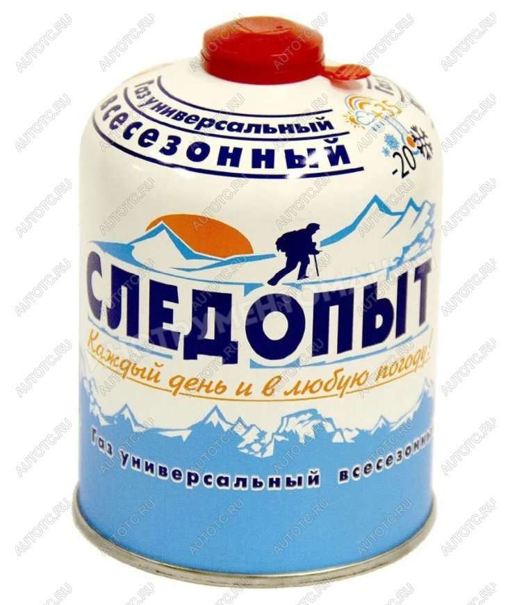619 р. Баллон газовый резьбовой СЛЕДОПЫТ 450 гр., всесезонный СЛЕДОПЫТ pf-fg-450  с доставкой в г. Воронеж