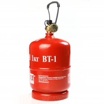 2 639 р. Баллон газовый стальной GZWM LPG BT-1, 2,4 л. Grotkuv (РП) GZWM lpg-bt-1  с доставкой в г. Воронеж. Увеличить фотографию 1