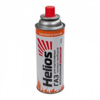 100 р. Баллон газовый цанговый HELIOS 220 гр HELIOS 186251  с доставкой в г. Воронеж. Увеличить фотографию 1