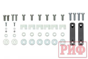 89 019 р. Бампер РИФ силовой задний Toyota Land Cruiser 76 2007+ с квадратом под фаркоп и фонарями РИФ rif076-21150  с доставкой в г. Воронеж. Увеличить фотографию 10
