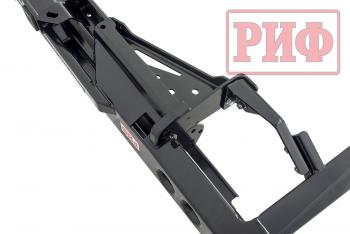 89 019 р. Бампер РИФ силовой задний Toyota Land Cruiser 76 2007+ с квадратом под фаркоп и фонарями РИФ rif076-21150  с доставкой в г. Воронеж. Увеличить фотографию 9