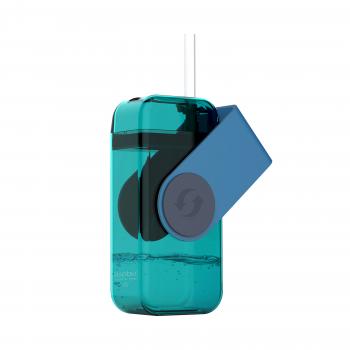 1 189 р. Бутылка JUICY DRINK, 290 мл, бирюзаголубой ASOBU jb300.17-blue  с доставкой в г. Воронеж. Увеличить фотографию 2
