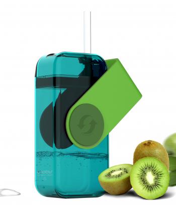 1 189 р. Бутылка JUICY DRINK, 290 мл, бирюзазеленый ASOBU jb300.04-green  с доставкой в г. Воронеж. Увеличить фотографию 3