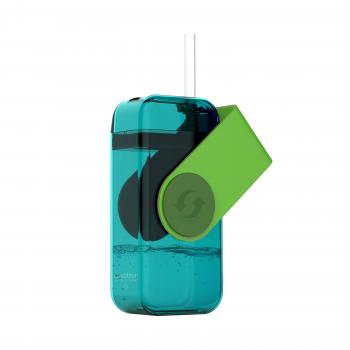 1 189 р. Бутылка JUICY DRINK, 290 мл, бирюзазеленый ASOBU jb300.04-green  с доставкой в г. Воронеж. Увеличить фотографию 2