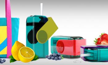 1 189 р. Бутылка JUICY DRINK, 290 мл, бирюзазеленый ASOBU jb300.04-green  с доставкой в г. Воронеж. Увеличить фотографию 6