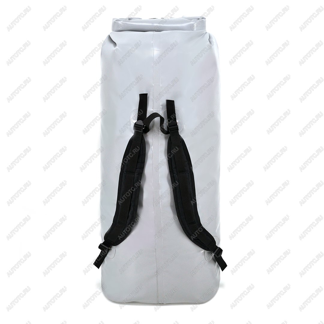 2 979 р. Гермомешок BTrace с лямками DryBag 100л (Серый) BTrace a0358-g  с доставкой в г. Воронеж