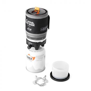 12 809 р. Горелка газовая Kovea Alpine Pot Wide KB-0703W 1 л. KOVEA kb-0703w  с доставкой в г. Воронеж. Увеличить фотографию 9