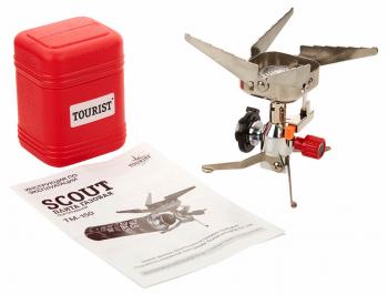 2 429 р. Горелка газовая TOURIST SCOUT, под цанговый баллон TOURIST tm-150  с доставкой в г. Воронеж. Увеличить фотографию 2