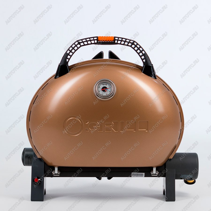 40 899 р. Гриль газовый O-GRILL 500MT bicolor черный-золото, с термометром (в комплекте адаптер тип А) O-GRILL 500mt-gold  с доставкой в г. Воронеж