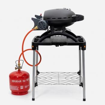 40 899 р. Гриль газовый O-GRILL 500MT bicolor черный-золото, с термометром (в комплекте адаптер тип А) O-GRILL 500mt-gold  с доставкой в г. Воронеж. Увеличить фотографию 17