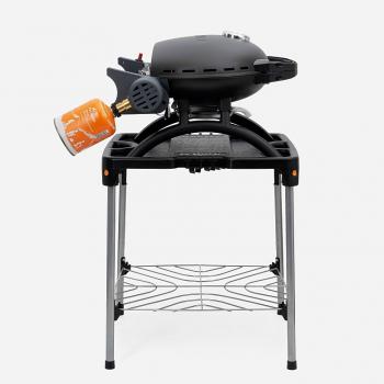 40 899 р. Гриль газовый O-GRILL 500MT синий, с термометром (в комплекте адаптер тип А) O-GRILL 500mt-blue  с доставкой в г. Воронеж. Увеличить фотографию 16
