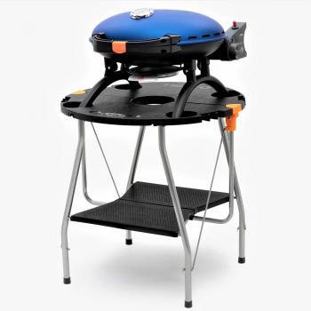 40 899 р. Гриль газовый O-GRILL 500MT синий, с термометром (в комплекте адаптер тип А) O-GRILL 500mt-blue  с доставкой в г. Воронеж. Увеличить фотографию 8