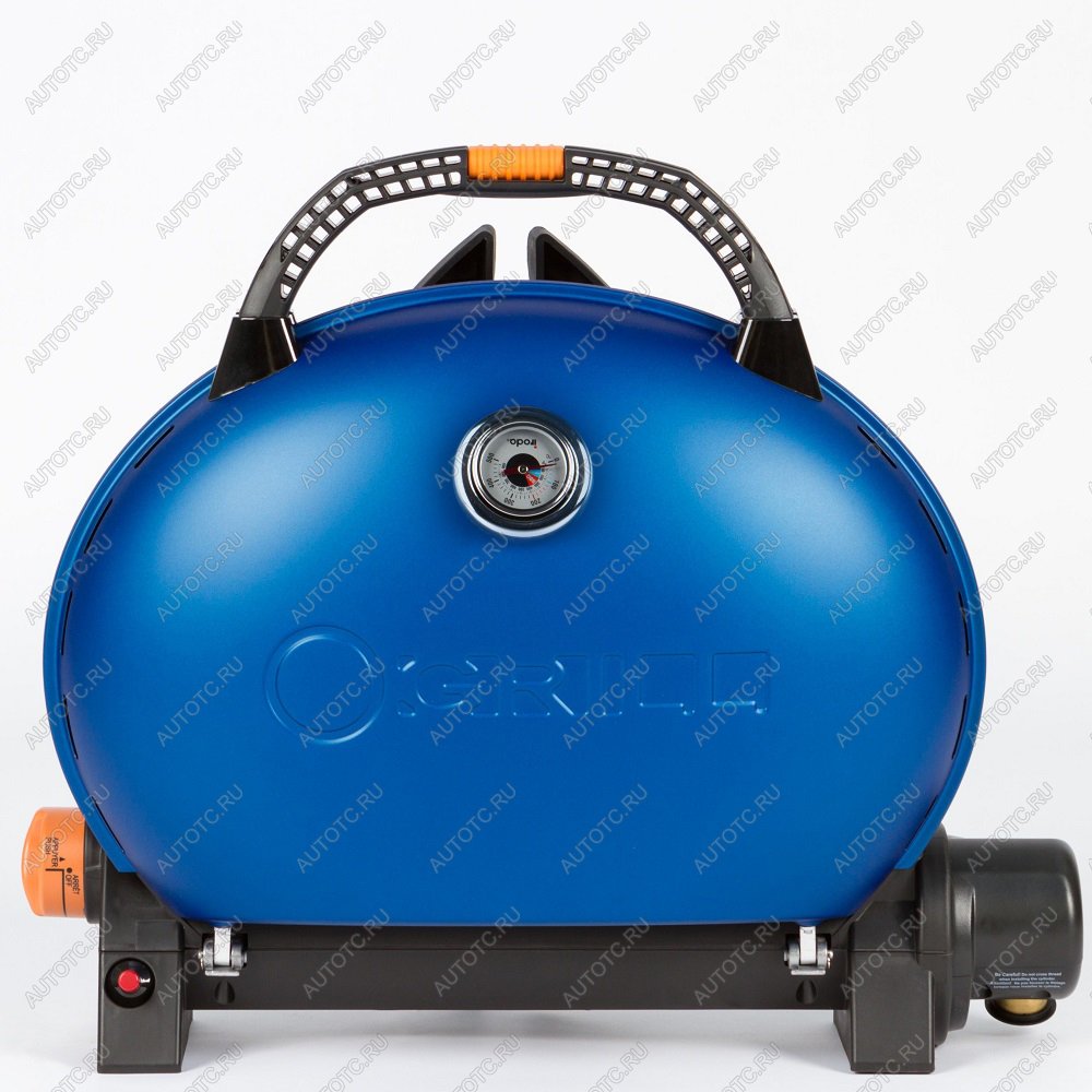40 899 р. Гриль газовый O-GRILL 500MT синий, с термометром (в комплекте адаптер тип А) O-GRILL 500mt-blue  с доставкой в г. Воронеж