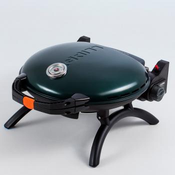 47 899 р. Гриль газовый O-GRILL 700T bicolor черный-зеленый (в комплекте адаптер тип А) O-GRILL 700t-green  с доставкой в г. Воронеж. Увеличить фотографию 5